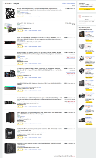 PC Profesional i9 285k 32GB 1TB