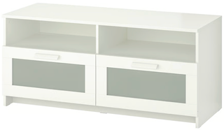 Mueble TV IKEA BRIMNES Blanco 120x41x53 cm