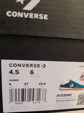 Zapatillas Converse All Star Verdes