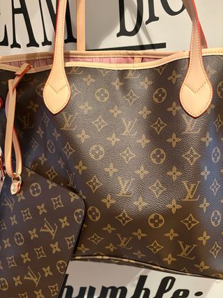 Bolso Louis Vuitton Marrón y Rojo