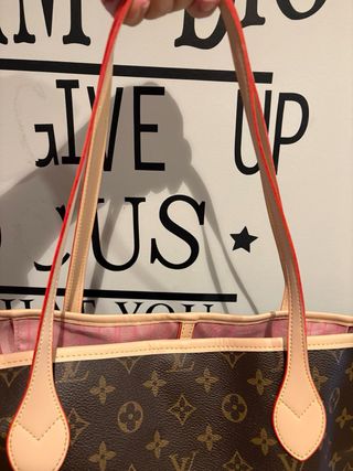 Bolso Louis Vuitton Marrón y Rojo