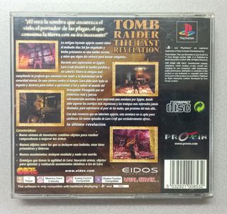 Tomb Raider The Last Revelation PS1 PAL