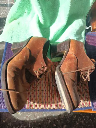 Zapatos vintage marrones