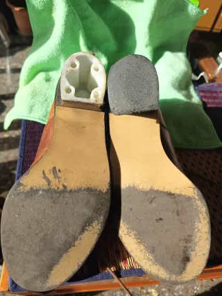 Zapatos vintage marrones