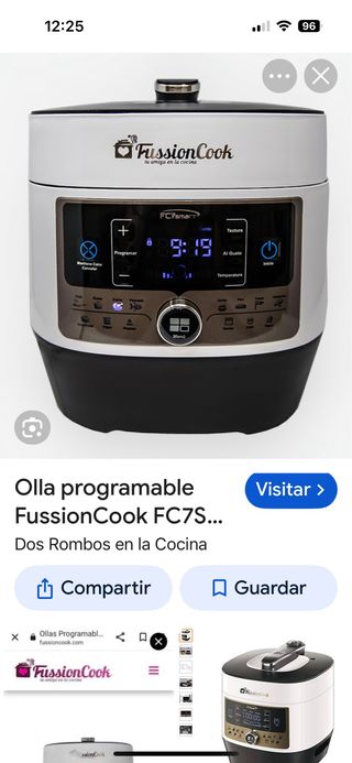 Olla programable FussionCook FC7S