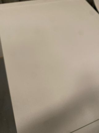 Mesa comedor madera blanca lacada