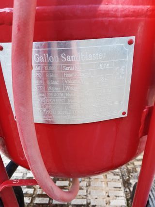 Chorreadora de arena 55L