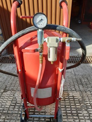 Chorreadora de arena 55L