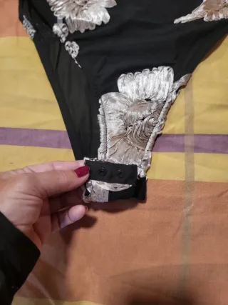 Body Miss Kimery Manga Larga Transparente