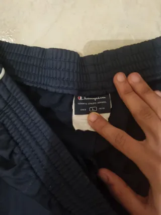 Pantaloni Champion neri vintage