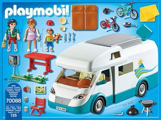 00 PLAYMOBIL Caravana Familiar 70088