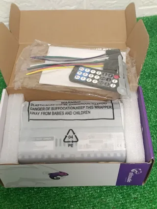 Radio Coche FM/USB/TF/MP3 con Mando