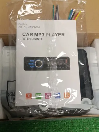 Radio Coche FM/USB/TF/MP3 con Mando