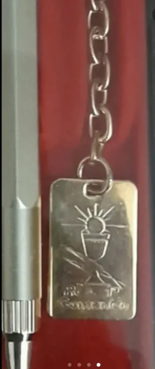 Bolígrafo y llavero recuerdo comunión