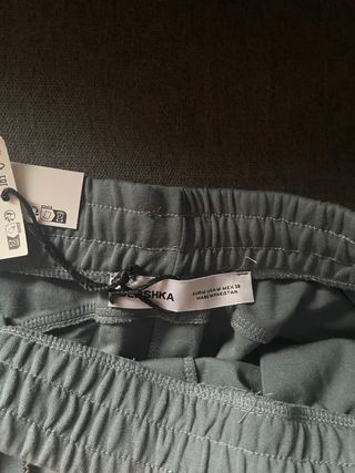 Pantalón Felpa Jogger Bershka - Talla M