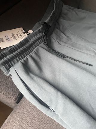 Pantalón Felpa Jogger Bershka - Talla M