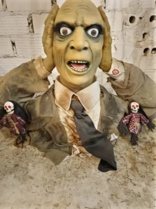 Muñeco cabeza de Halloween