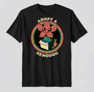 Camiseta Stranger Things Demodog Adopta.