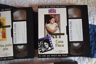 Lote 5 Películas VHS Lola Flores Cine Barrio