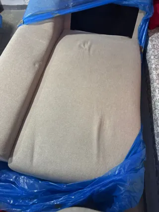 Sofá cherlong beige tela