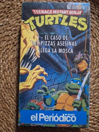 Lote 11 VHS Tortugas Ninja (Español)