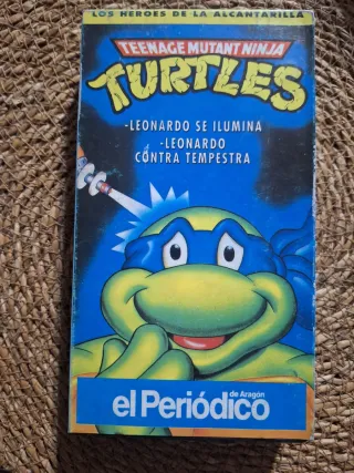 Lote 11 VHS Tortugas Ninja (Español)