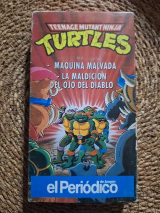 Lote 11 VHS Tortugas Ninja (Español)