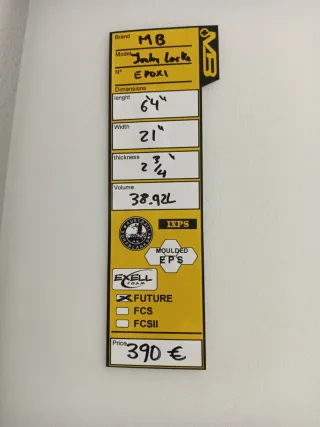 Tabla de surf 6'4 MB