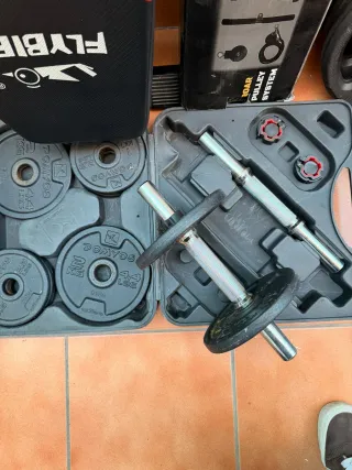 Juego Mancuernas y Discos DOMYOS