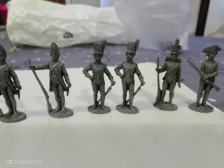 4 Soldatini Kinder Vintage Cm 4