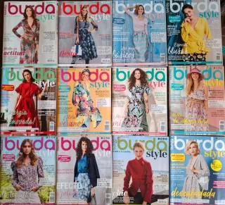 Revistas Burda años 2018, 2019, 2021