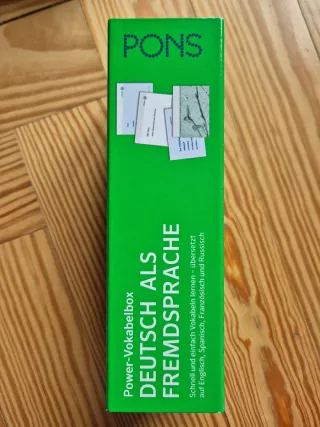 PONS Power-Vokabelbox Deutsch als Fremdsprache ...