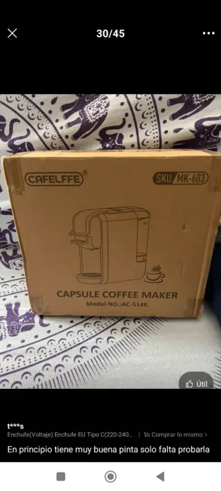 Cafetera 4 en 1 CAFELFFE 600ml