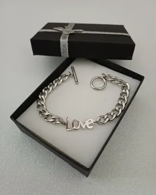Bracciale love Acciaio
