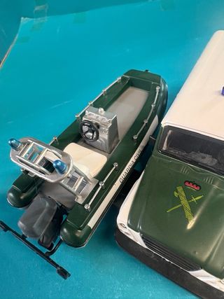 Giocattoli Guardia Civil Scala 1:43 Auto e Barca