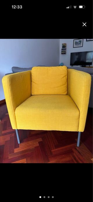 Sillón EKERÖ Ikea Amarillo