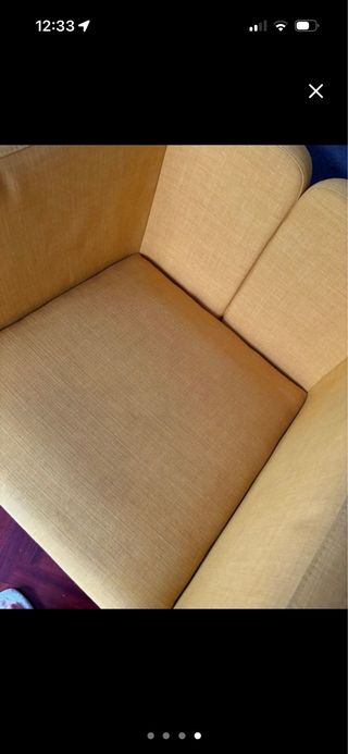 Sillón EKERÖ Ikea Amarillo