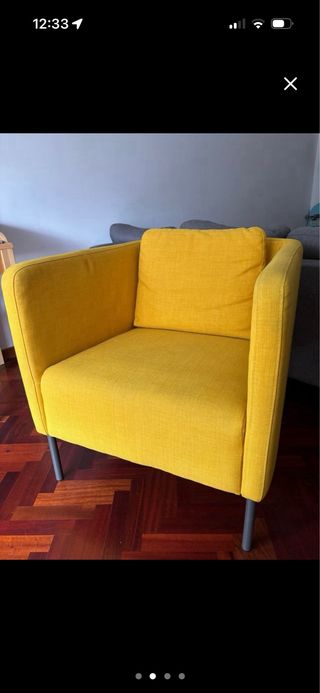 Sillón EKERÖ Ikea Amarillo