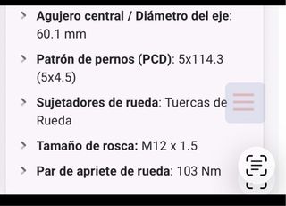 Ruedas A/T  225/70 R17 neumático y llanta