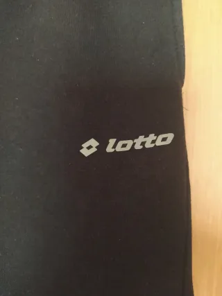 Pantalón chándal Lotto negro