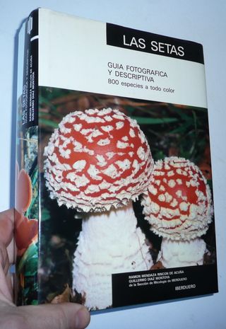 Lote de 2 libros sobre setas