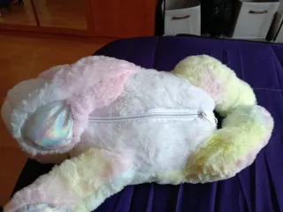 Peluche gato unicornio con 4 bebés