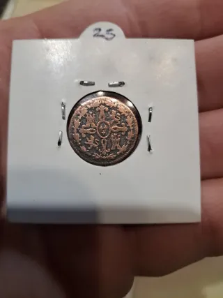 2 Maravedis 1777 Cobre Carlos III