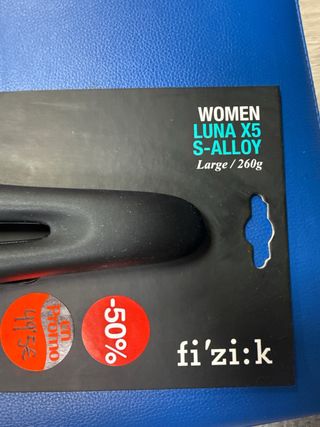 Sillín Fizik Luna X5 S-Alloy Mujer