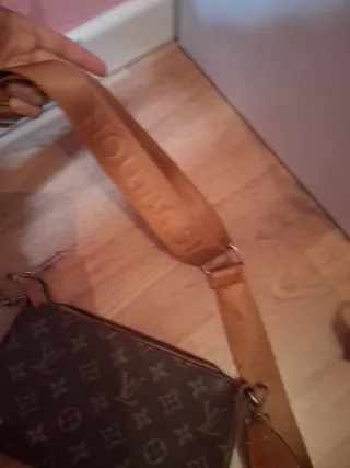 Bolso Louis Vuitton Marrón y Beige
