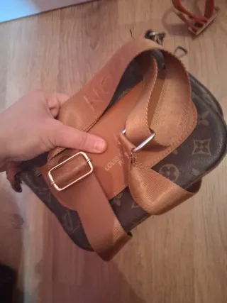 Bolso Louis Vuitton Marrón y Beige