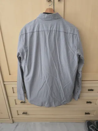 Camisa Springfield Rayas Azul y Blanco