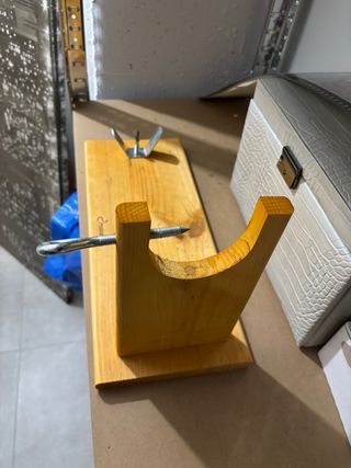 Jamonera de madera Jamonprive con funda