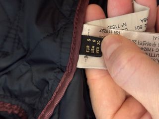 Parka Massimo Dutti azul marino. S. Impecable!