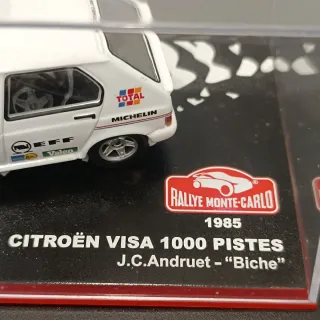 Maqueta modèle Citroën Visa 1000 Pistes 1985